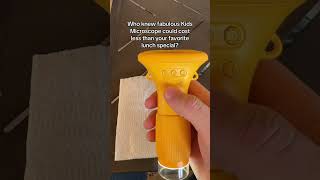 Unleash curiosity with a digital microscope! #learning #giftsforkids #stem