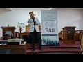 Pu Emmanuel Lalsansuok Thiek @ The 49th Meghalaya West Presbytery KTP Conference 