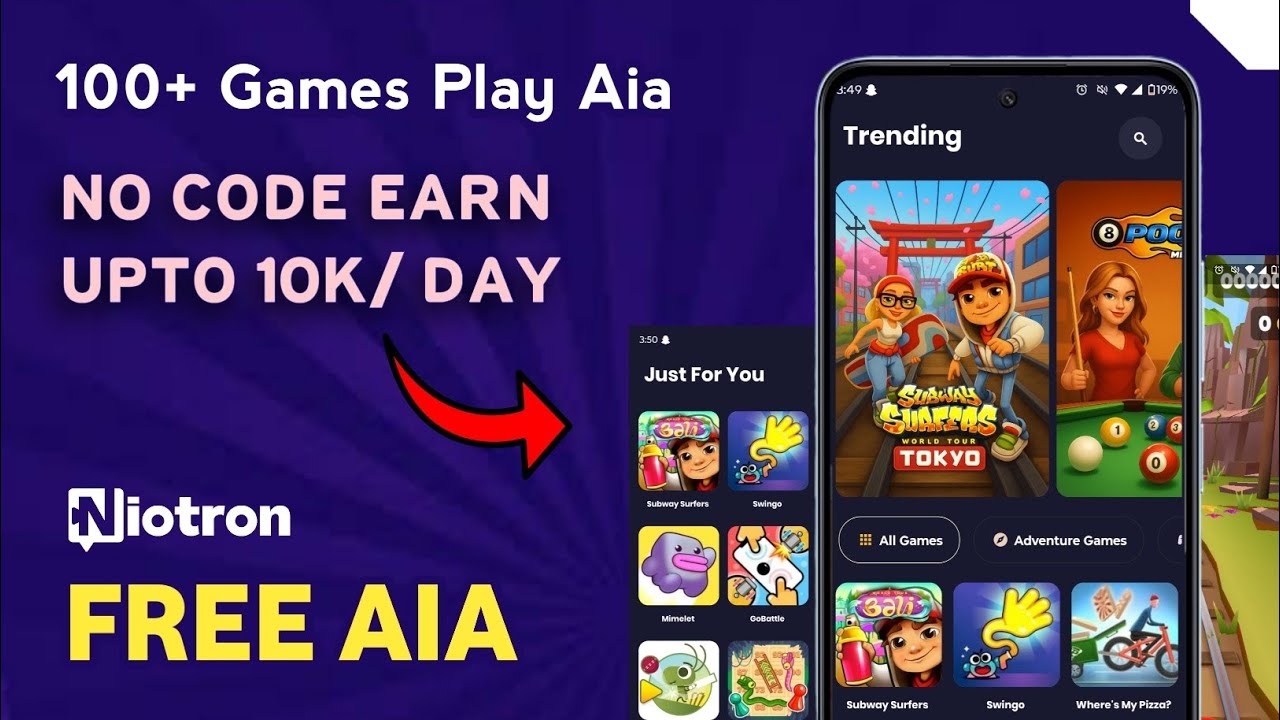 Free Game App Niotron Free Aia || Free Game Aia Kodular || Create ...