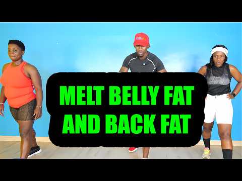 40-Minute Full Body Fat Burning Home Workout to Lose Belly and Back Fat