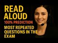 🎯PTE Academic & Core Read Aloud | 100% Real Exam Questions | Must Practice for 2025!