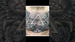chest tattoo design ideas for men #shortvideo #shorts #shortfeed