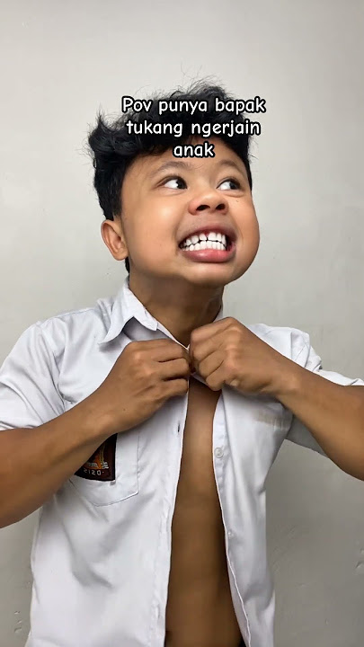 Ketika punya bapak yang suka ngerjain anaknya #ardikatamps #comedy
