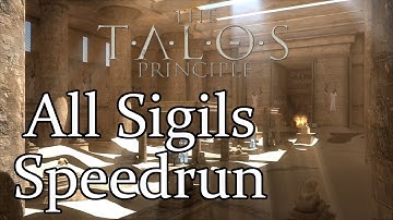 The Talos Principle - All Sigils and Stars Speedrun in 44:13 (WR)