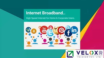 VeloxR Internet Service Provider (ISP)