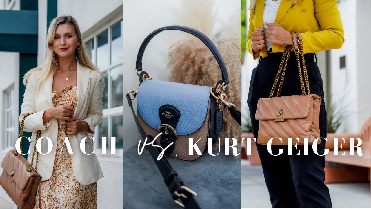 KURT GEIGER KENSINGTON AND COACH KLEO BAGS FULL REVIEW! WHICH ONE IS BETTER?