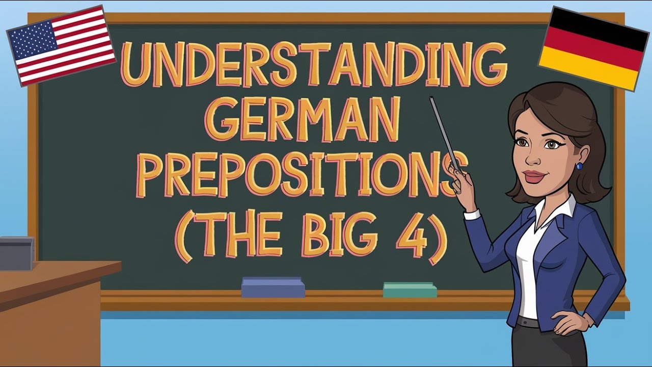 Stop Guessing! The 'Big 4' Prepositions Every German Beginner Needs 📚 Learn German easily