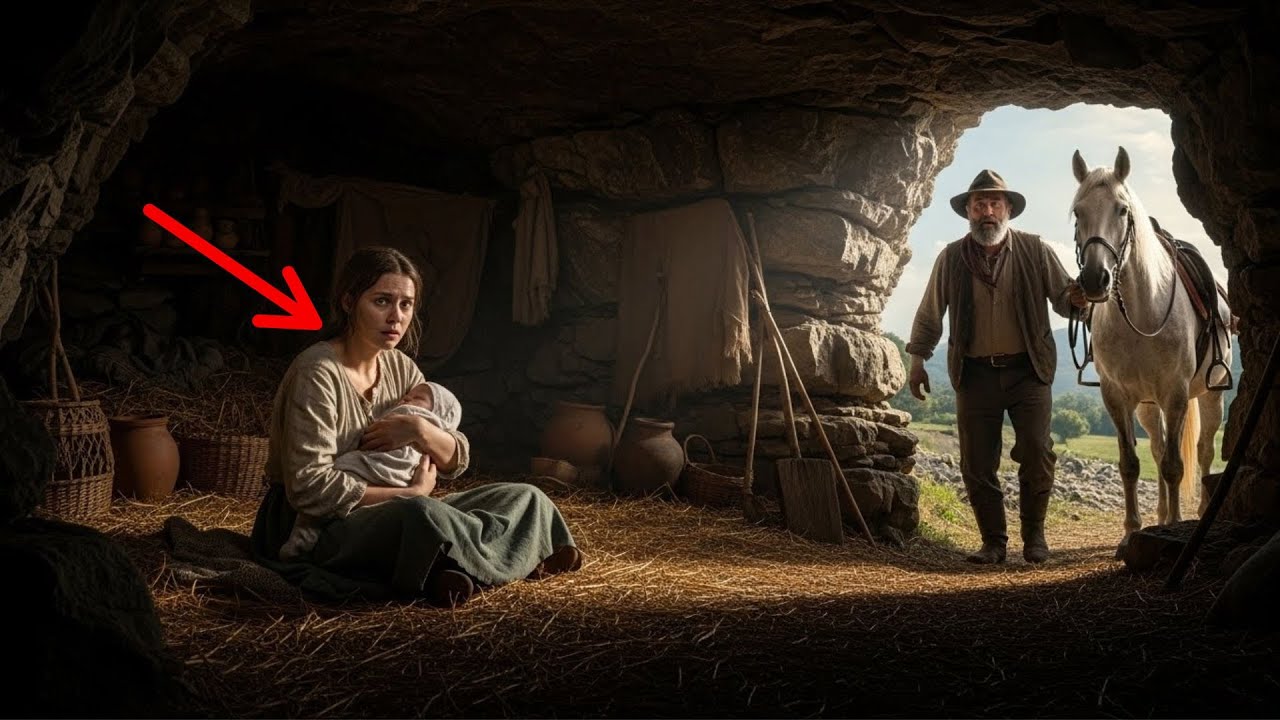 Un fermier descoperă o tânără femeie într-o peșteră cu copilul ei și ia o decizie care schimbă totul