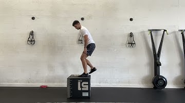 Lateral bound to single leg box jump