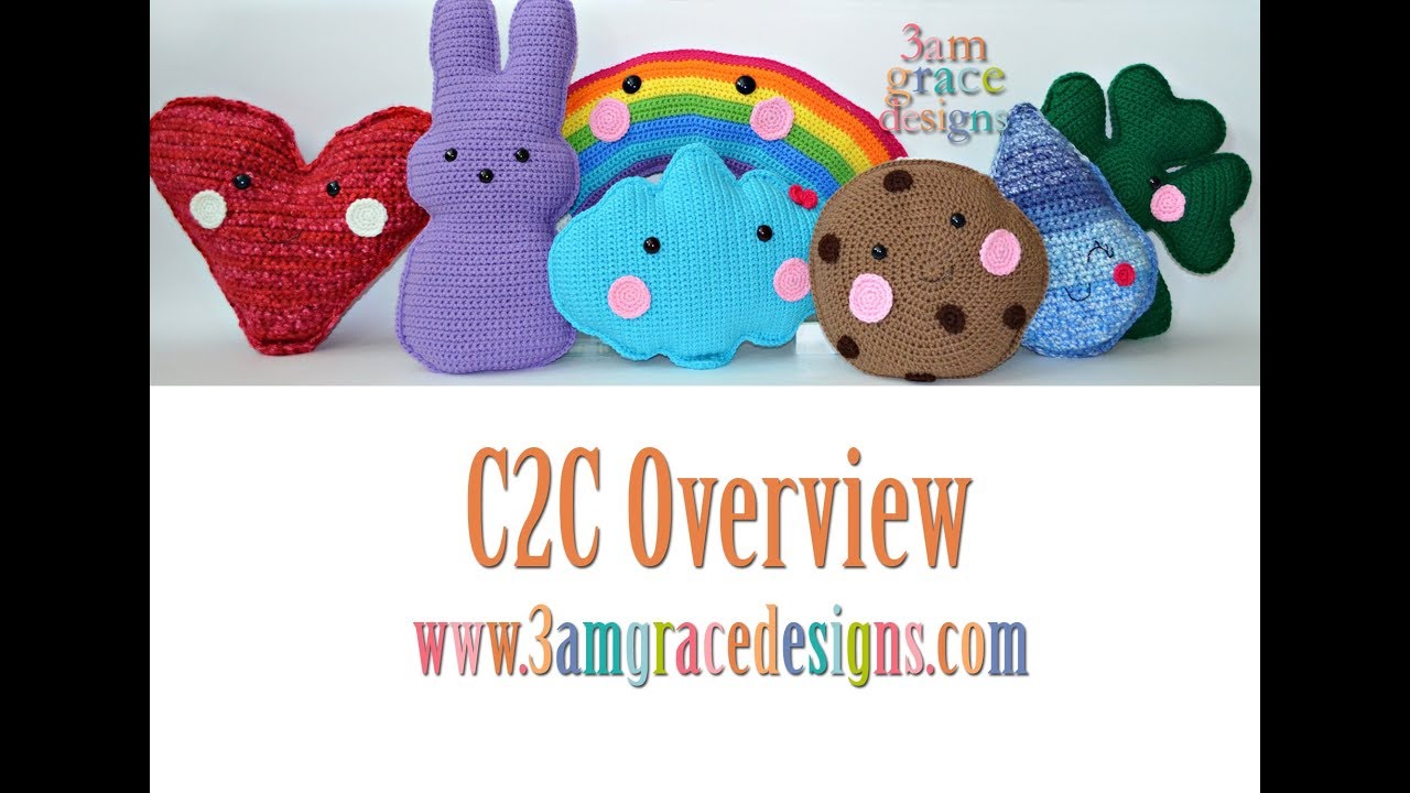 C2C Crochet Overview For Beginners - YouTube