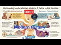 Sources and Approaches to the History of Modern India | NCERT + UPSC +others states exam AI Lecture