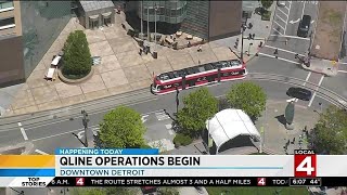 QLINE operations begin Friday in Detroit