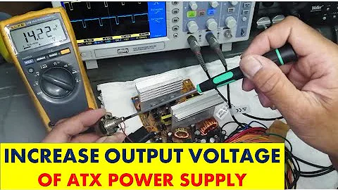 #193 How to increase or Adjust ATX AT2005 IC Power Supply For Higher Output Voltage