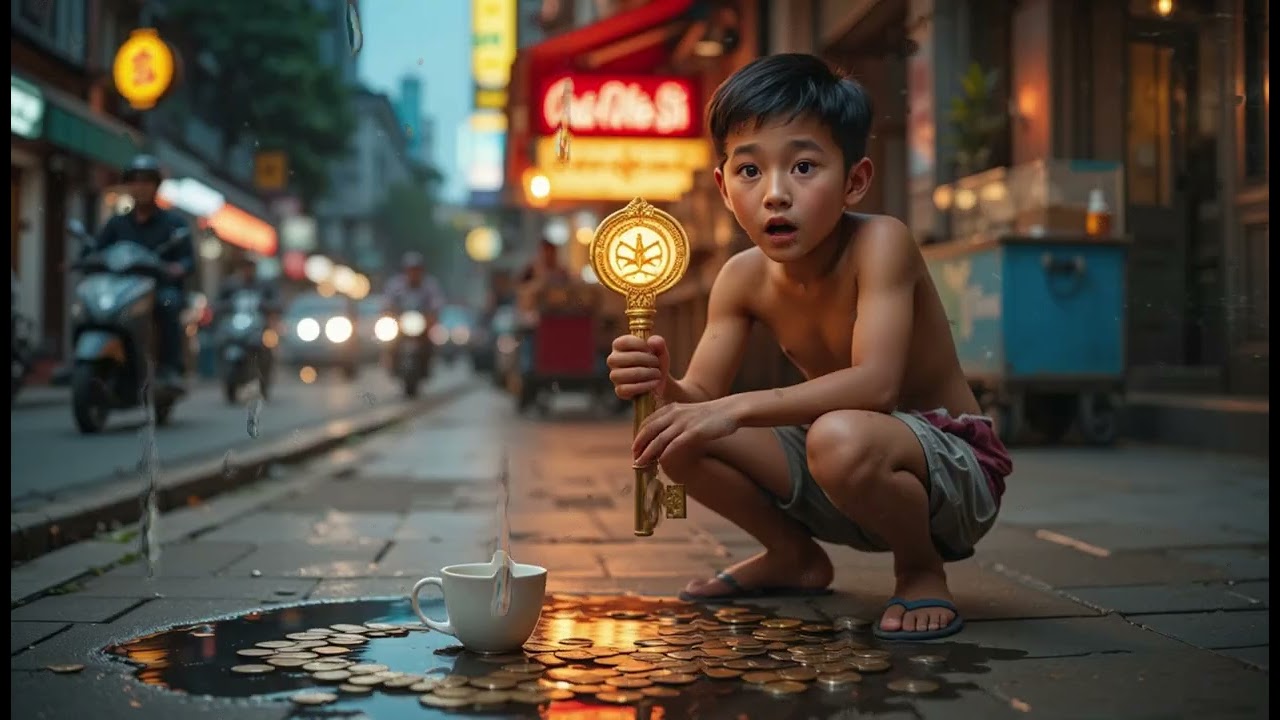 Cậu Bé Đánh Giày Phát Hiện Chiếc Chìa Khóa Vàng - Mở Cánh Cổng đến tương lai và cái kết