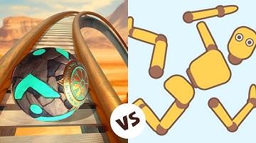 Temple Rolling Balls vs Ragdoll Break – Addictive & Satisfying Mobile Gameplay!