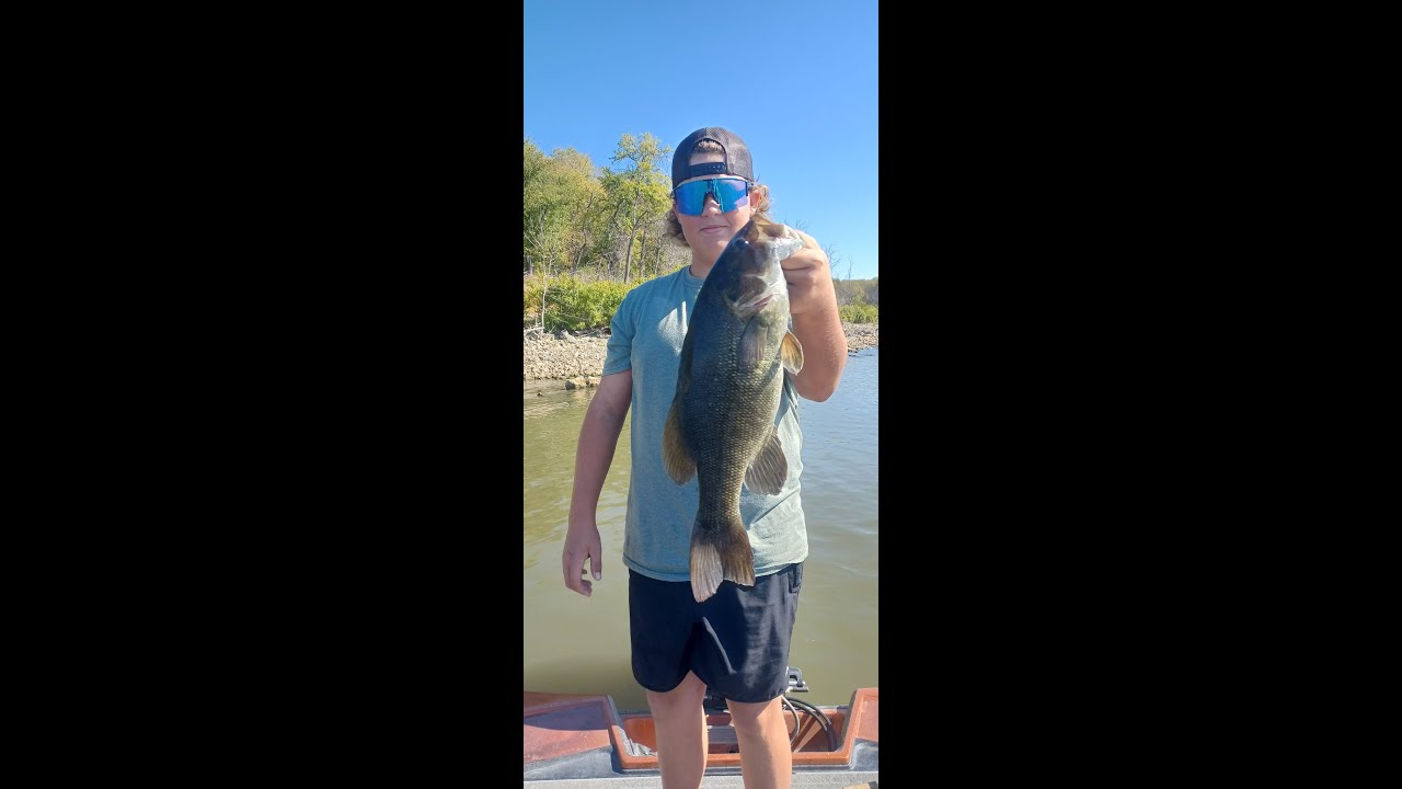 Bass Fishing Clinton Lake Kansas October 2nd 2022