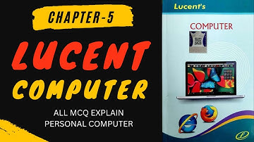 🔴 LUCENT COMPUTER MCQ CHAPTER-5  #lucentcomputer #computermcq  #lucent