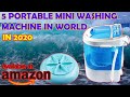5 Portable mini Washing machine in world in 2020 . Available in amazon India