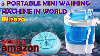 5 Portable mini Washing machine in world in 2020 . Available in amazon India