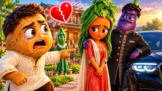 She Betrayed Potato for a Rich Eggplant 😱 | Emotional 3D Animated Story