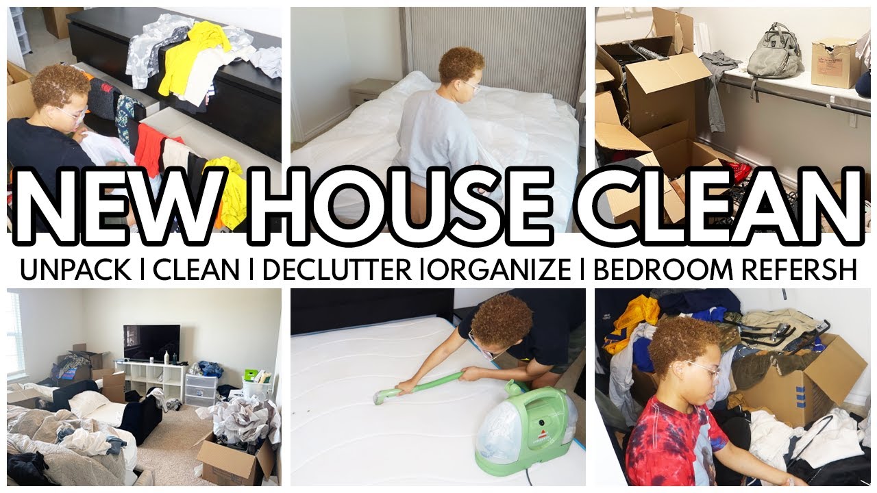 NEW HOUSE UNPACK AND ORGANIZE WITH ME | CLEAN DECLUTTER ORGANIZE ...