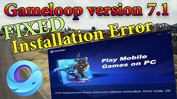 Gameloop version 7.1 installation error ♥ FIXED ♥