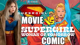 Supergirl movie vs Woman of Tomorrow comic (its good that theyre different)