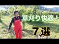 草刈り必須の装備7選！！プロ農家（自称）がオススメします。