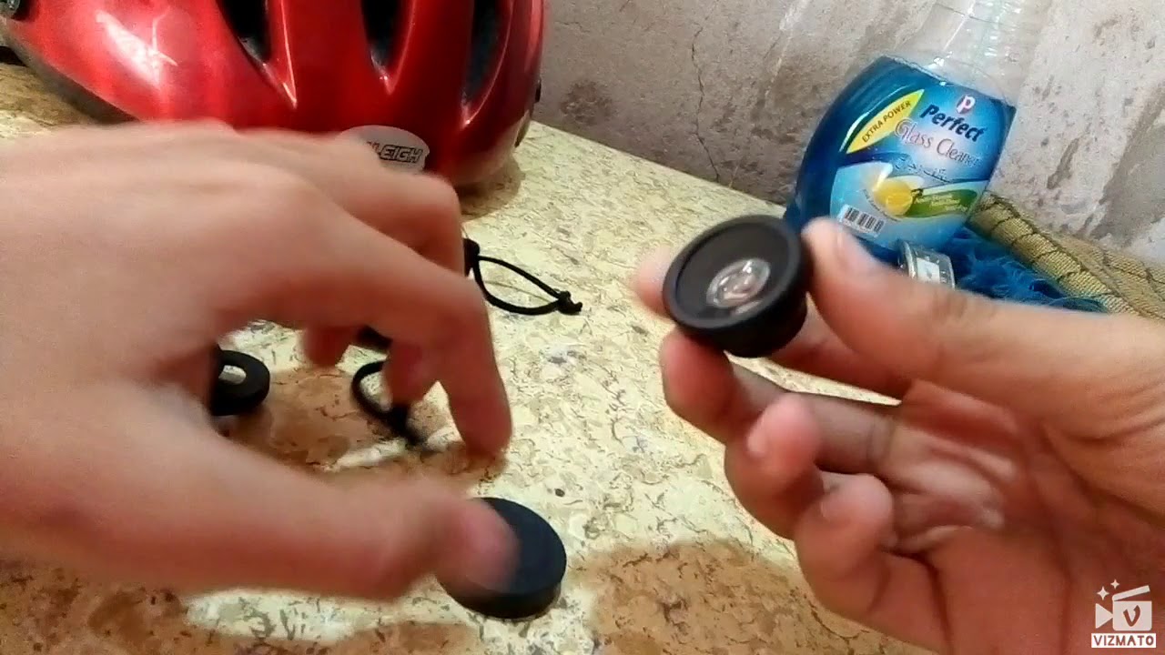 Universal clip lens 3 in 1 Black