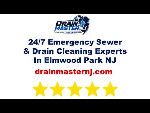 Drain cleaning in Elmwood Park, NJ — Drain Master NJ video