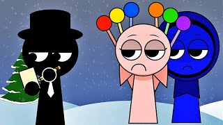 Sprunki Mr. Black Spooking Again Remix Animation Meme