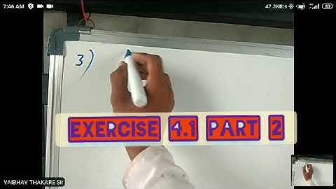 Exercise 4.1 part 2 definite integration class 12th