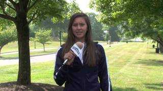 Mount St. Mary's Women's Tennis : Erin Benefiel Intro : 2013