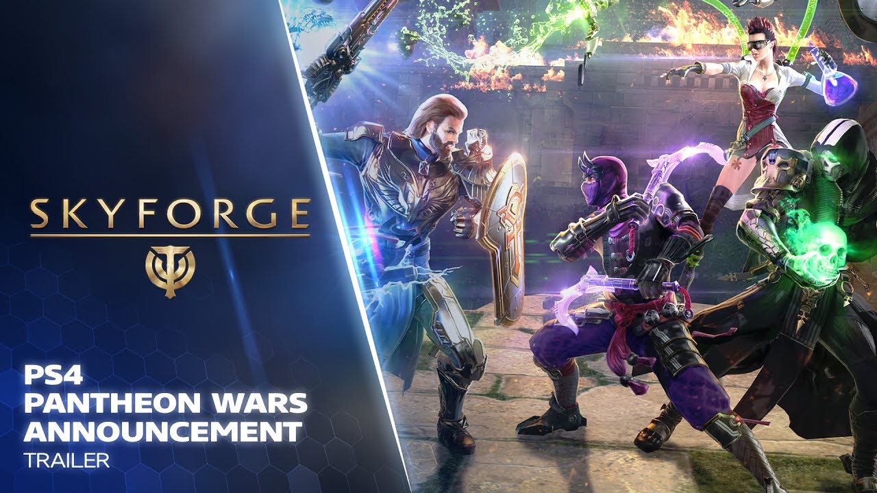 Skyforge PS4 - Pantheon Wars Trailer
