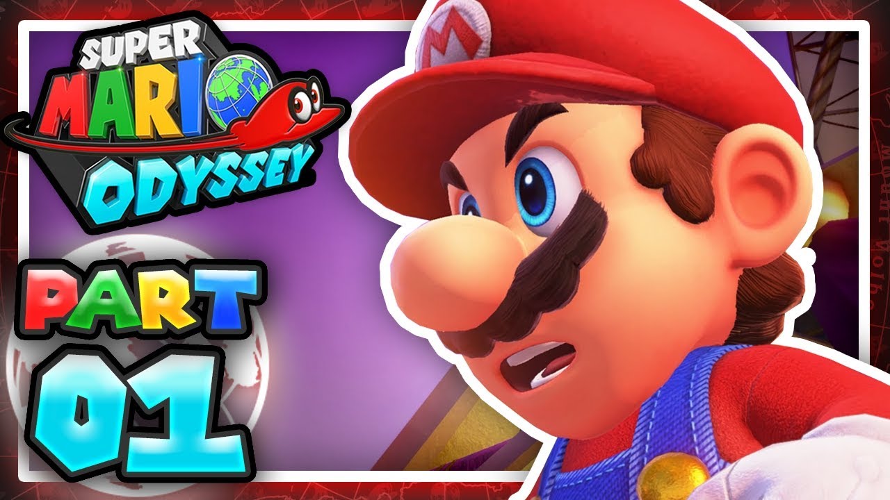 Super Mario Odyssey Walkthrough Part 1 - Cap & Cascade Kingdom (Nintendo  Switch) 