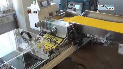 Hugo Beck - Friction feeder for paper counting