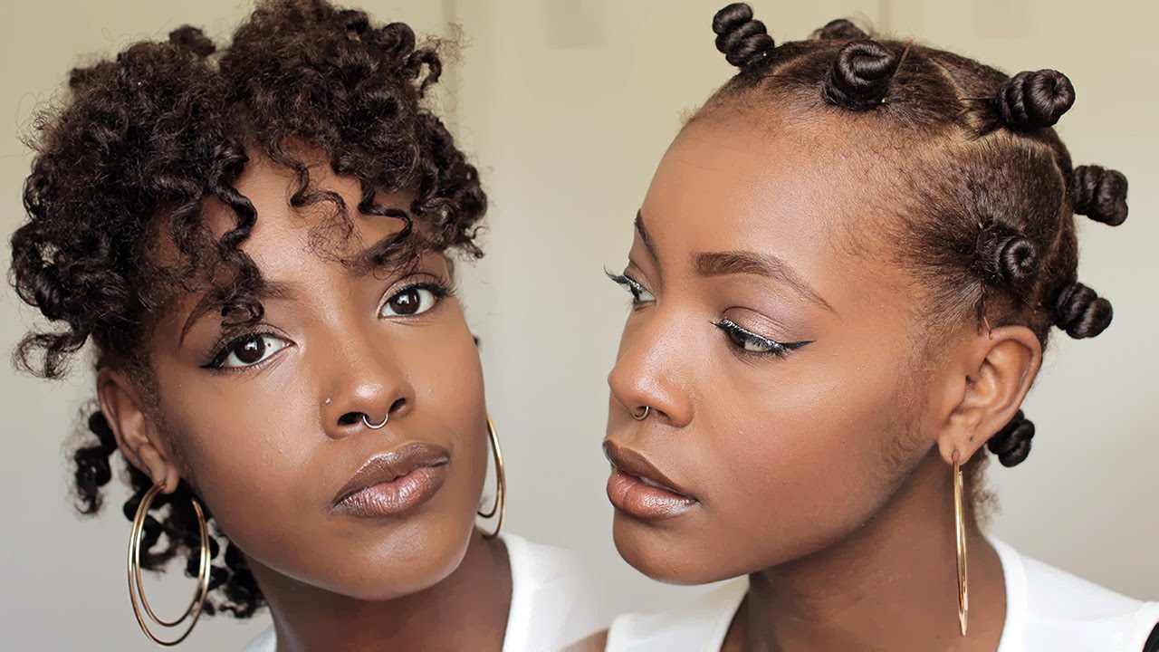 Bantu Knot Outs On Different Textures And Lengths Un Ruly