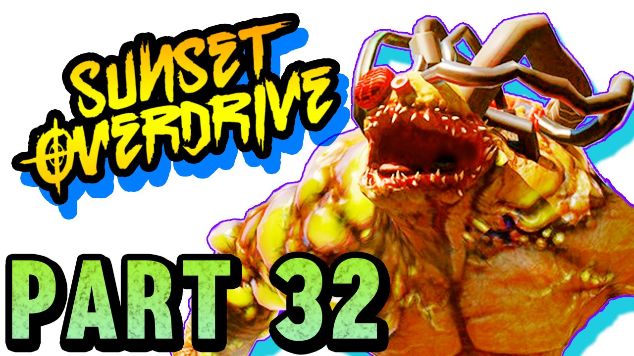 20,000 OVERCHARGE SIDE MISSION! SUNSET OVERDRIVE Part 32 YouTube