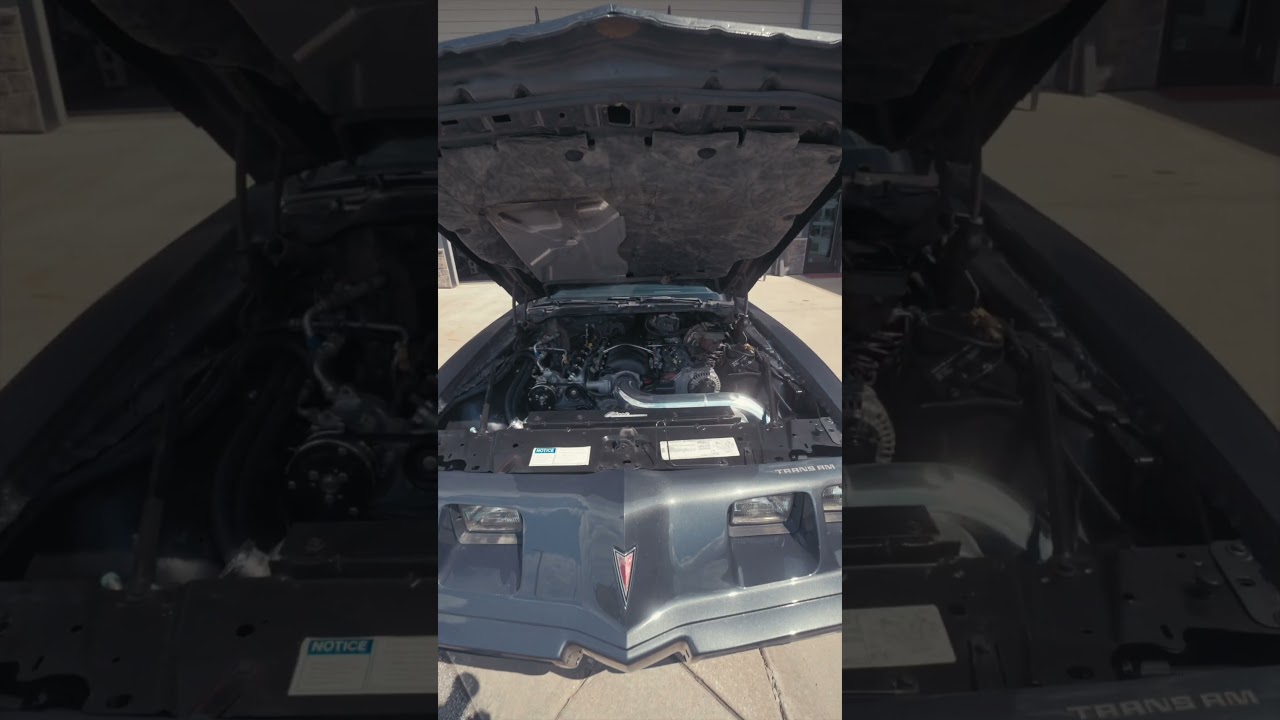 1981 Pontiac Firebird TransAM with LS engine swap 