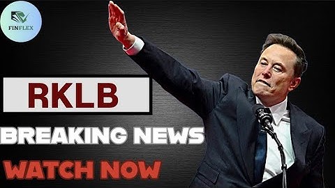 RKLB Stock BREAKING! (massive news!) Rocket Lab