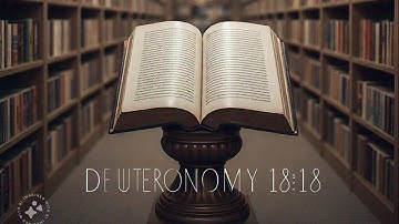 Deuteronomy 18:18 Who Is The Prophet Like Moses?