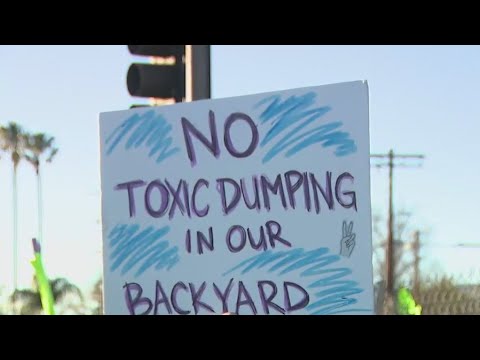 Protests over wildfire debris at Sunshine Canyon Landfill