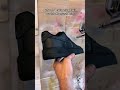 Worlds Blackest Paint On Nike Airforce1 S Sneakers Art Custom Fashion Black Paint 