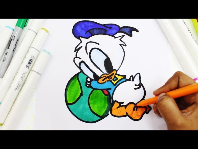 Valentine's Day Donald Duck Graphic · Creative Fabrica