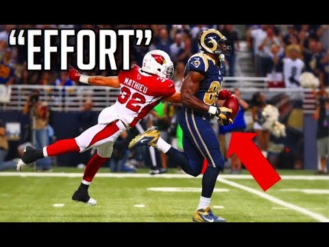 NFL Best Effort Plays || HD