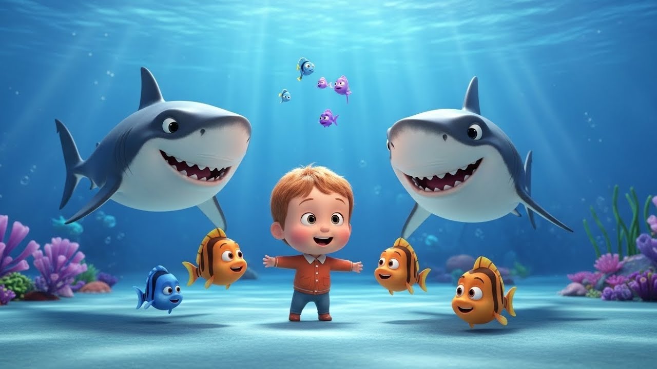 Baby Shark Dance 2 | Fun Shark Song for Kids | Nursery Rhymes & Dance Songs for Children