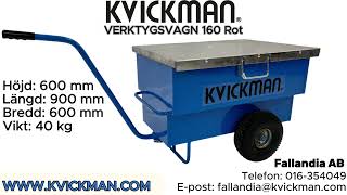 Kvickman Verktygsvagn 160 Rot