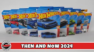 Hot Wheels Then And Now 2024 - The Complete Set