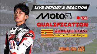 GASPOL VEDA !  QUALIFICATION Q1 Q2 - GP ARAGON SPANYOL LIVE REPORT & REACTION MOTO3 MOTO2 MOTOGP