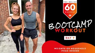 DAY 9 | THE ONLINE 60 PLAN | FULL BODY BOOTCAMP | BODYBYJR TV